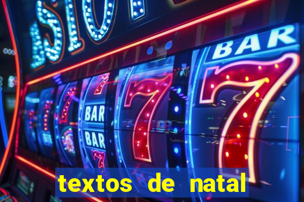 textos de natal para leitura