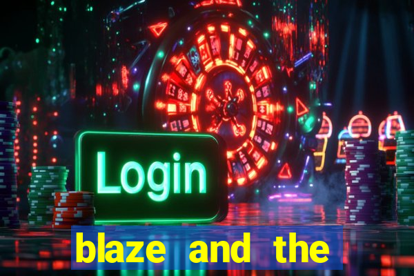 blaze and the monster machines logo font