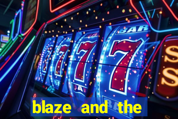 blaze and the monster machines logo font