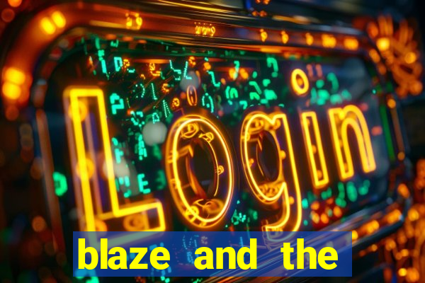 blaze and the monster machines logo font