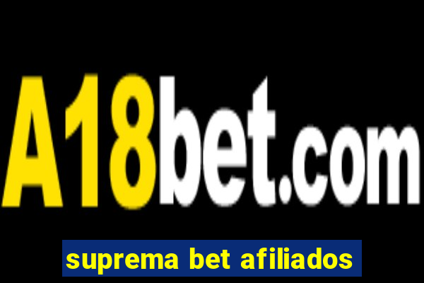 suprema bet afiliados