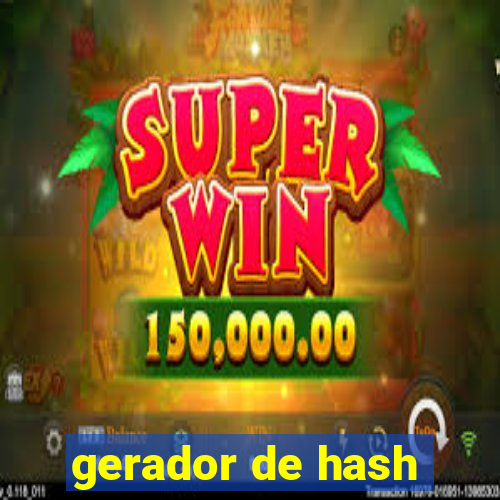 gerador de hash