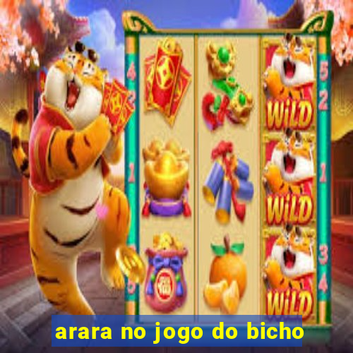 arara no jogo do bicho