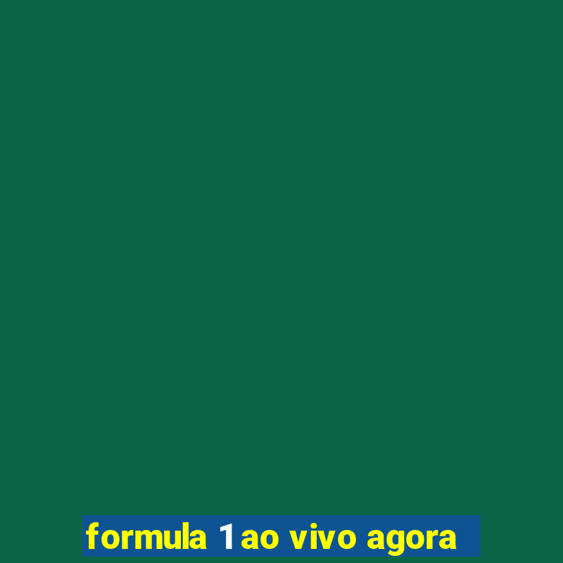 formula 1 ao vivo agora