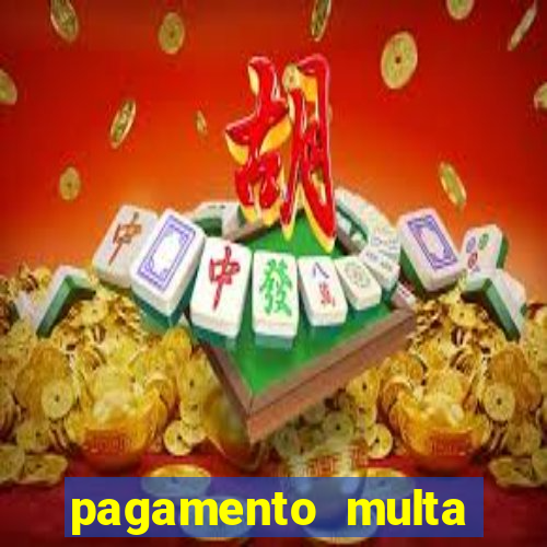 pagamento multa detran mg