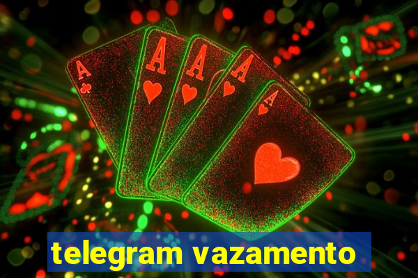 telegram vazamento