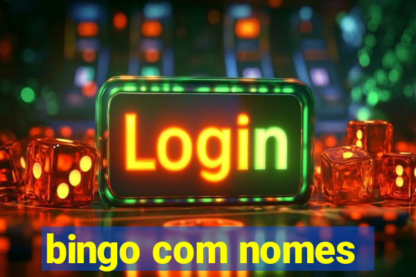 bingo com nomes