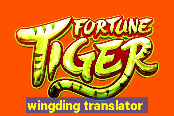 wingding translator