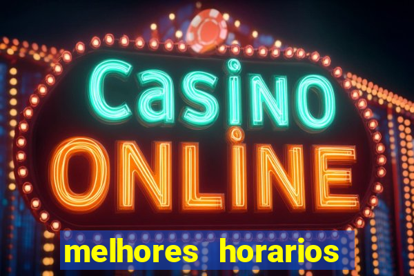 melhores horarios para jogar fortune ox