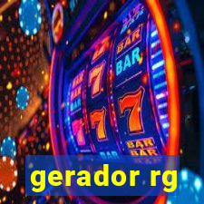 gerador rg