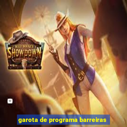 garota de programa barreiras