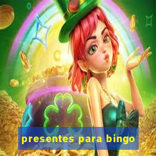 presentes para bingo