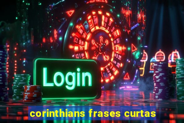 corinthians frases curtas