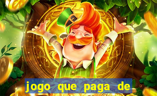 jogo que paga de verdade no pix sem depositar nada