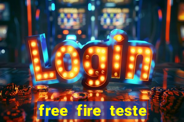 free fire teste grátis jogar agora