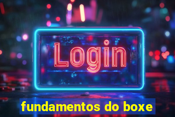 fundamentos do boxe