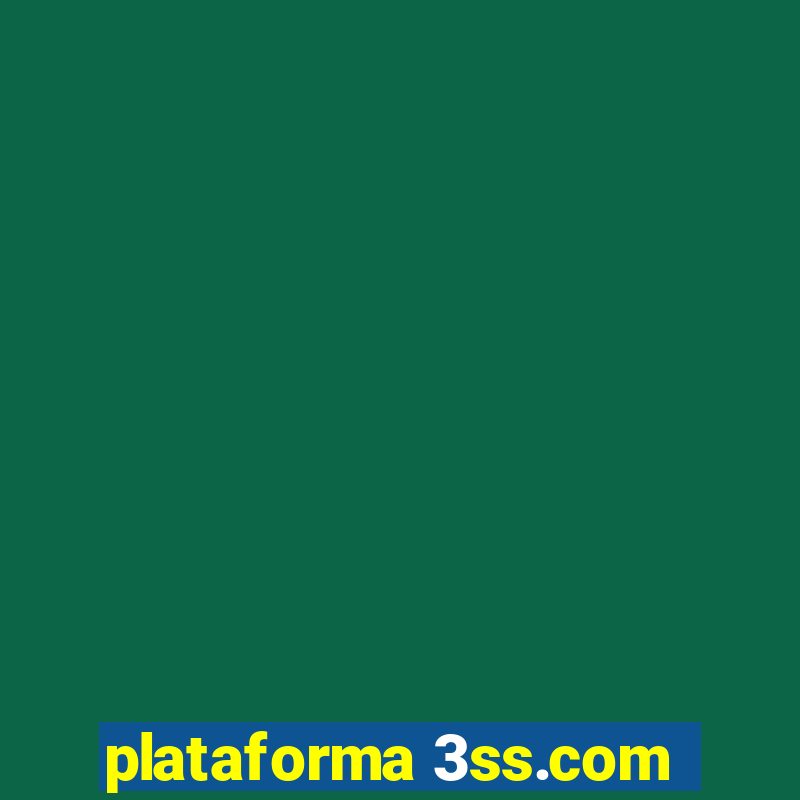 plataforma 3ss.com