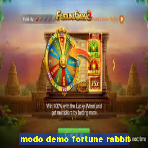 modo demo fortune rabbit