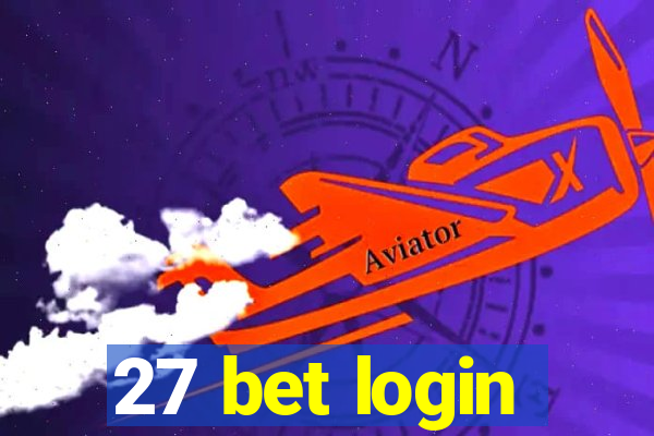 27 bet login