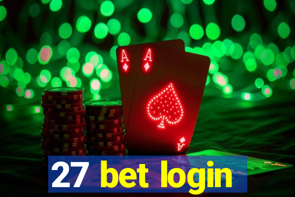 27 bet login