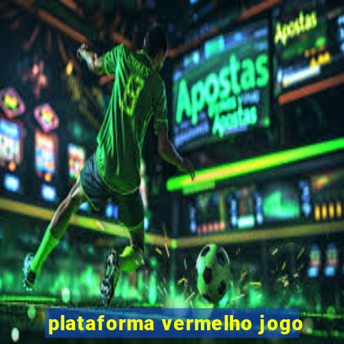 plataforma vermelho jogo