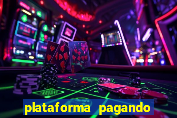 plataforma pagando no cadastro saque free