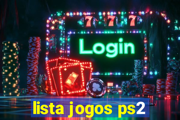 lista jogos ps2