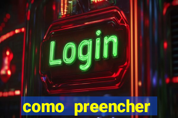 como preencher recibo de pagamento