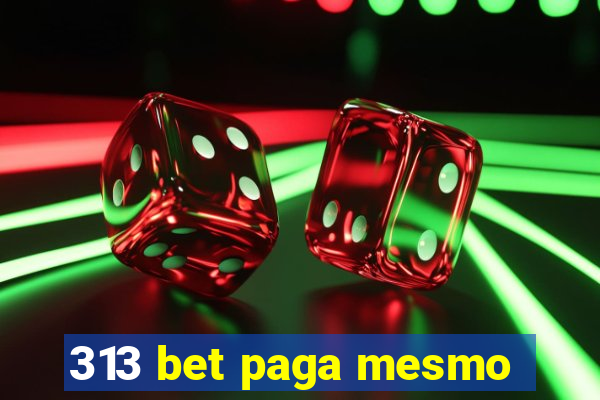 313 bet paga mesmo