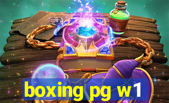 boxing pg w1