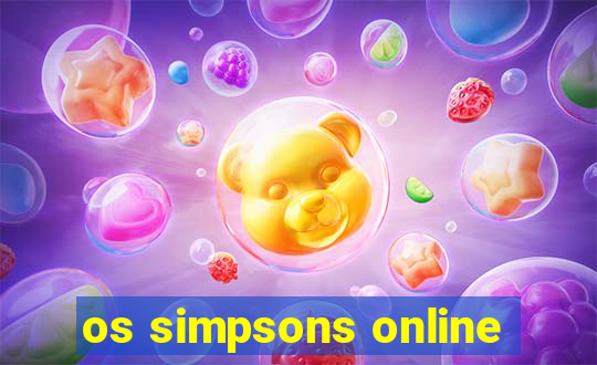 os simpsons online