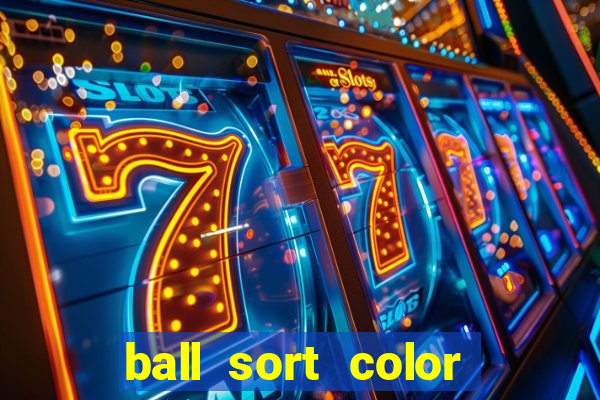 ball sort color water puzzle