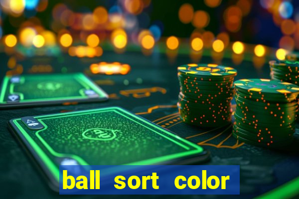 ball sort color water puzzle