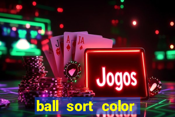 ball sort color water puzzle