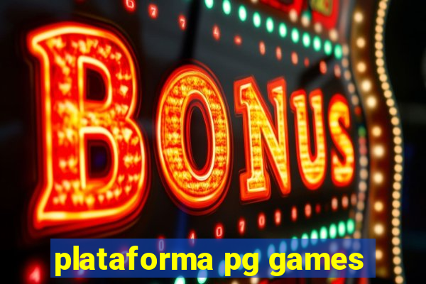 plataforma pg games