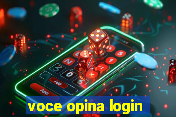 voce opina login