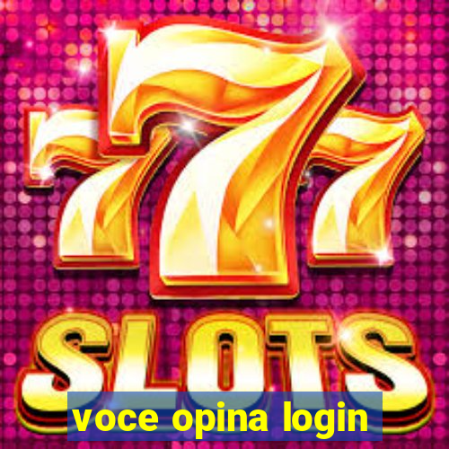 voce opina login