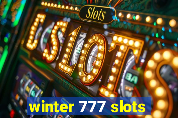 winter 777 slots