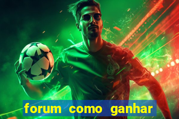 forum como ganhar na loteria