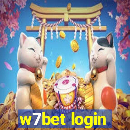 w7bet login