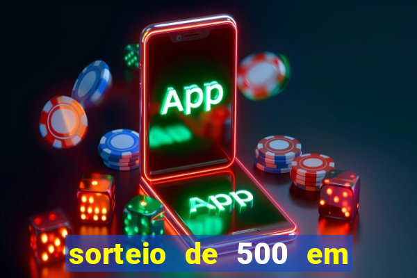 sorteio de 500 em cash toda segunda feira novibet como funciona