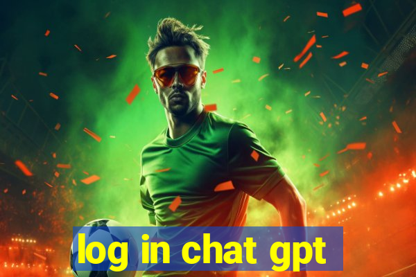 log in chat gpt