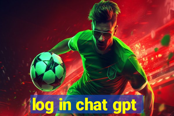 log in chat gpt