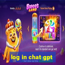 log in chat gpt