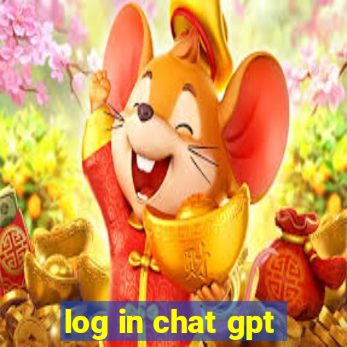 log in chat gpt