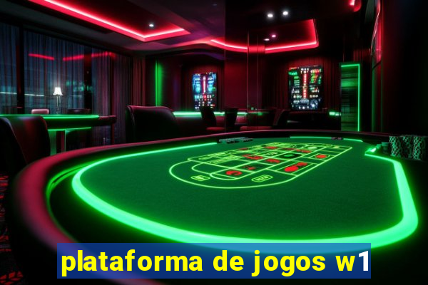 plataforma de jogos w1