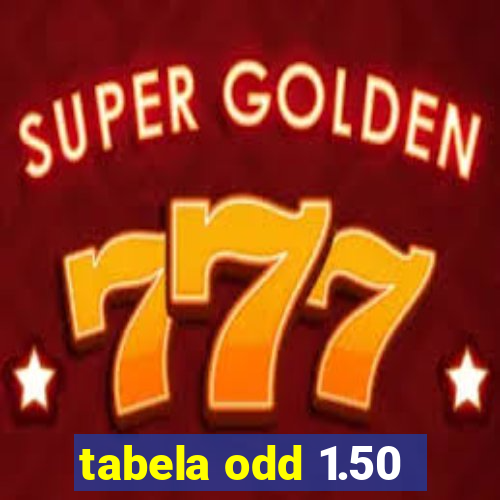 tabela odd 1.50