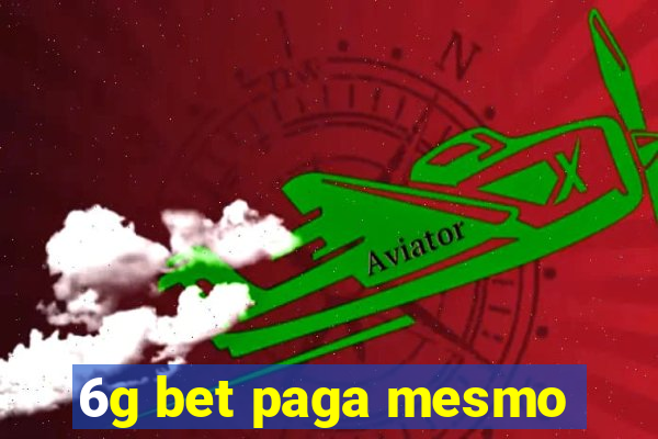 6g bet paga mesmo