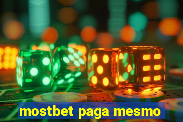 mostbet paga mesmo