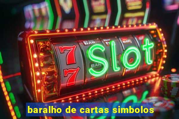 baralho de cartas simbolos